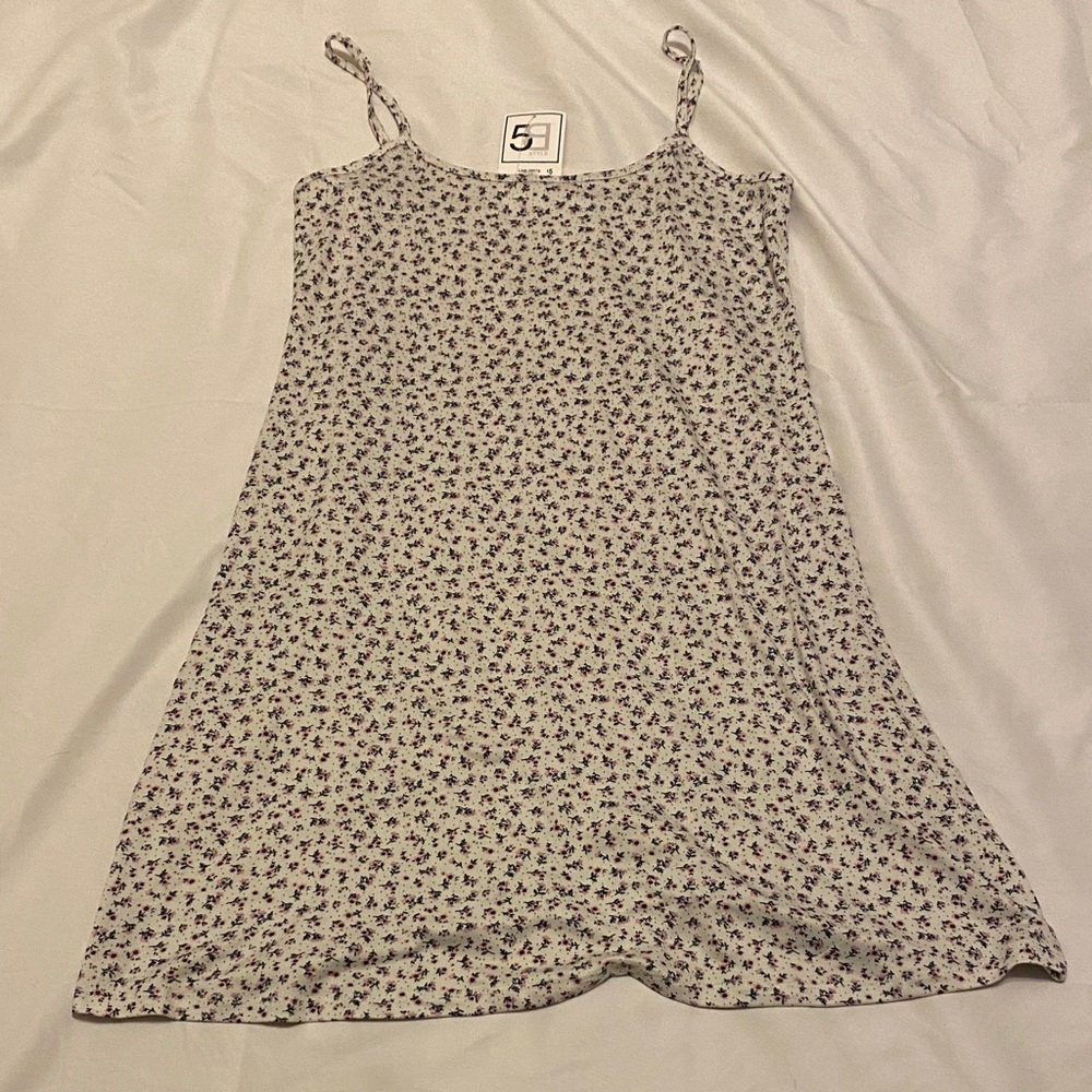 Floral Spaghetti Strap Dress